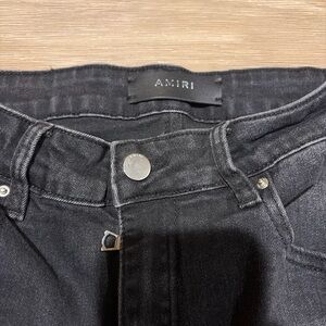 Amiri Black Denim Jeans
